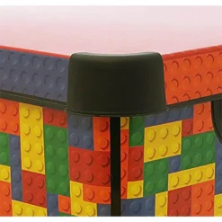 Curver Stockholm Bright Blocks Plastic Deco Storage Box Multi Colour 22L -Storage Rack Store 12807671 7374833169932528