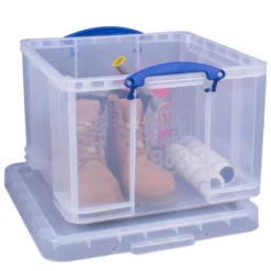 Really Useful Storage Box - Clear - 42L -Storage Rack Store 12808541 7674833221880768