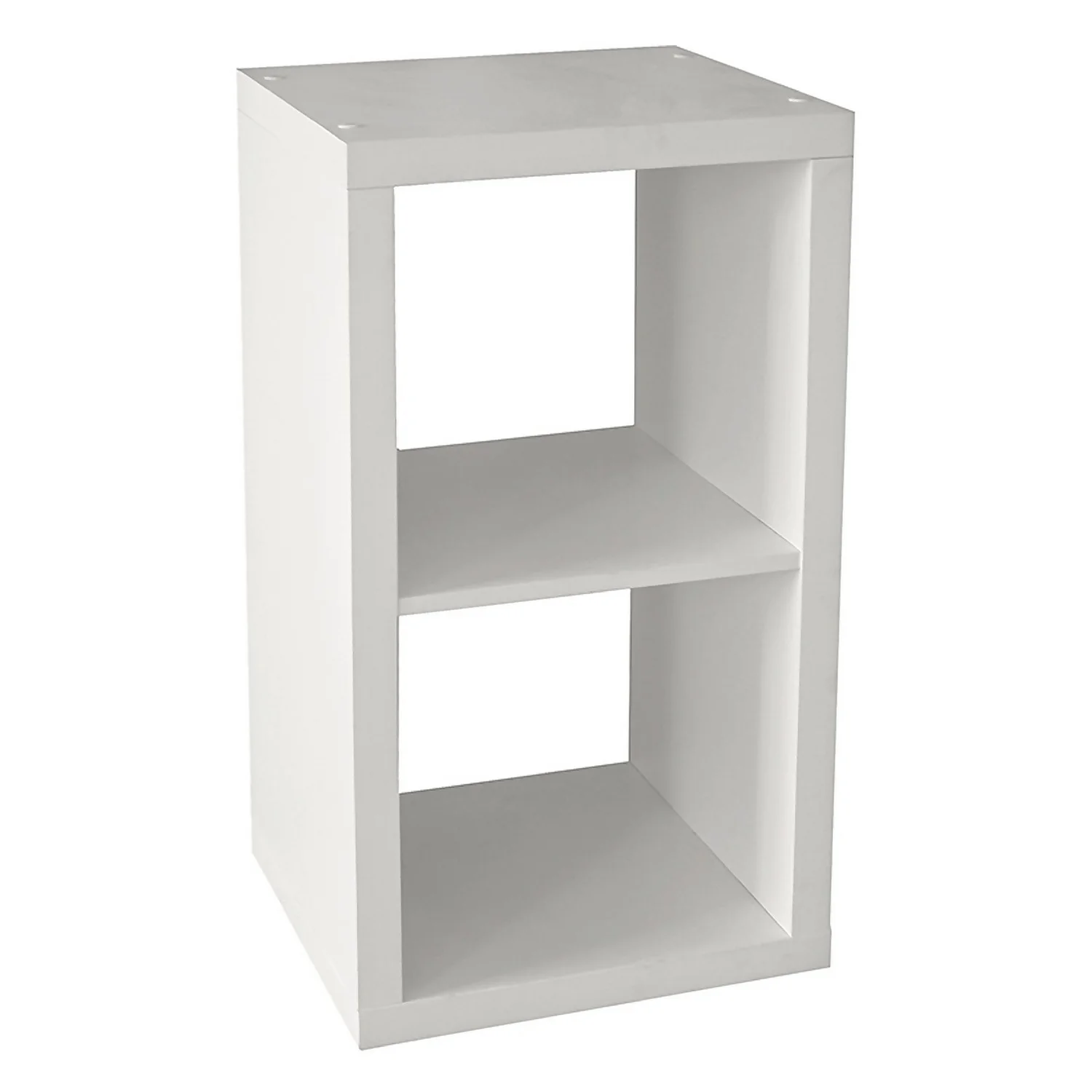 Clever Cube 2x1 Storage Unit - White 1 Clever Cube 2x1 Storage Unit - White