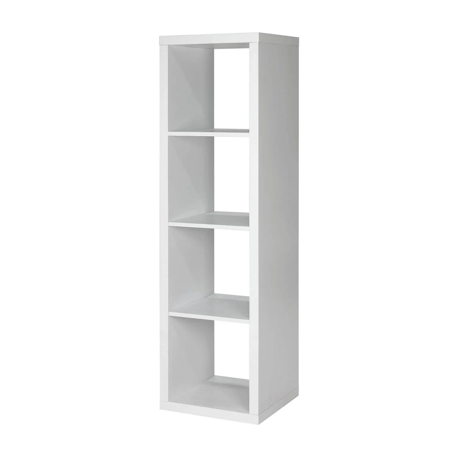 Clever Cube 4x1 Storage Unit - White 1 Clever Cube 4x1 Storage Unit - White