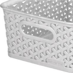 Curver My Style Small Rectangular Plastic Storage Basket - Grey - 4L 11 Curver My Style Small Rectangular Plastic Storage Basket - Grey - 4L -Storage Rack Store 12814407 9424832987316555