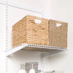 None Wire Shelf Bracket - White - 350mm 6 None Wire Shelf Bracket - White - 350mm -Storage Rack Store 12815433 1214833197314656