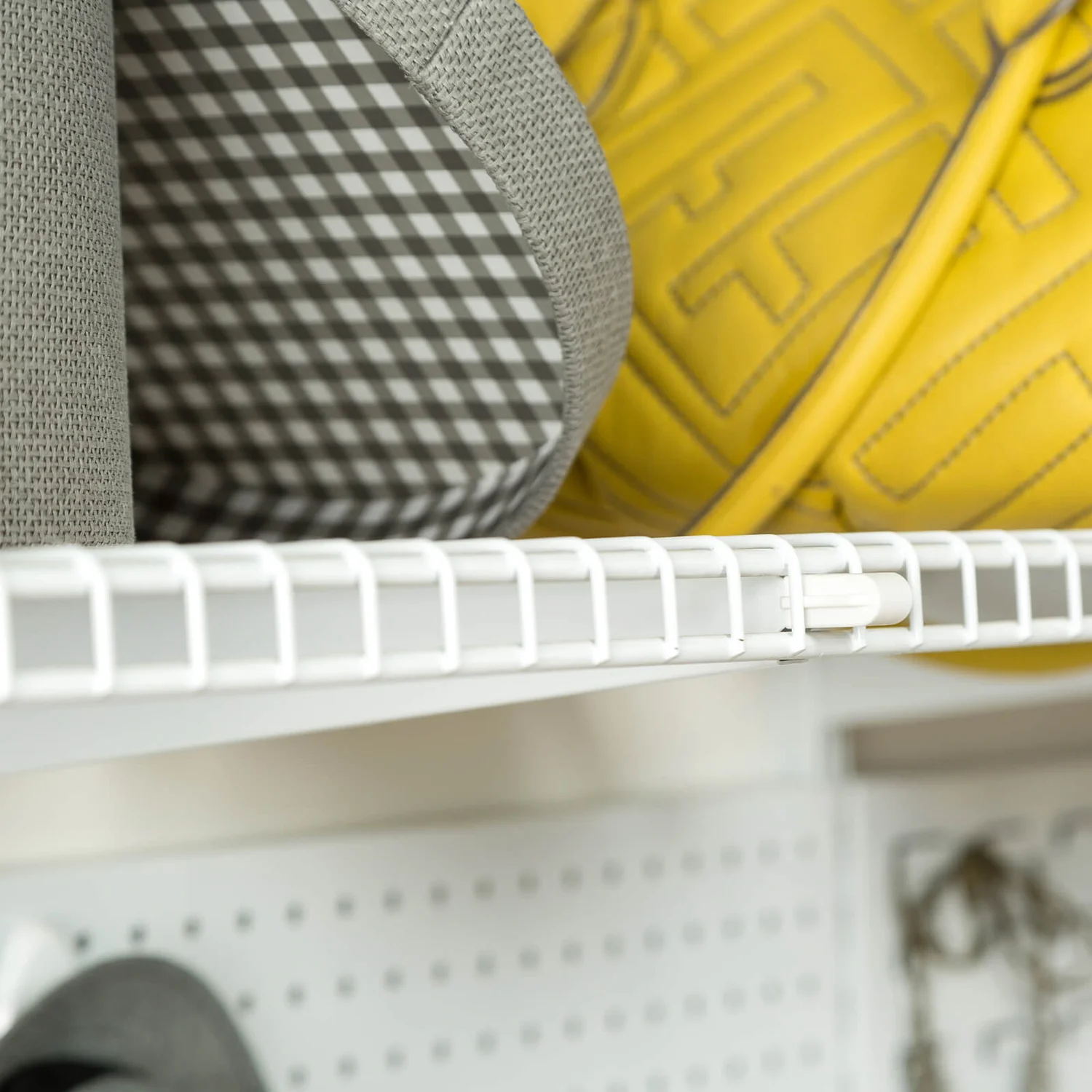 None Wire Shelf Bracket - White - 350mm 4 None Wire Shelf Bracket - White - 350mm - Image 4