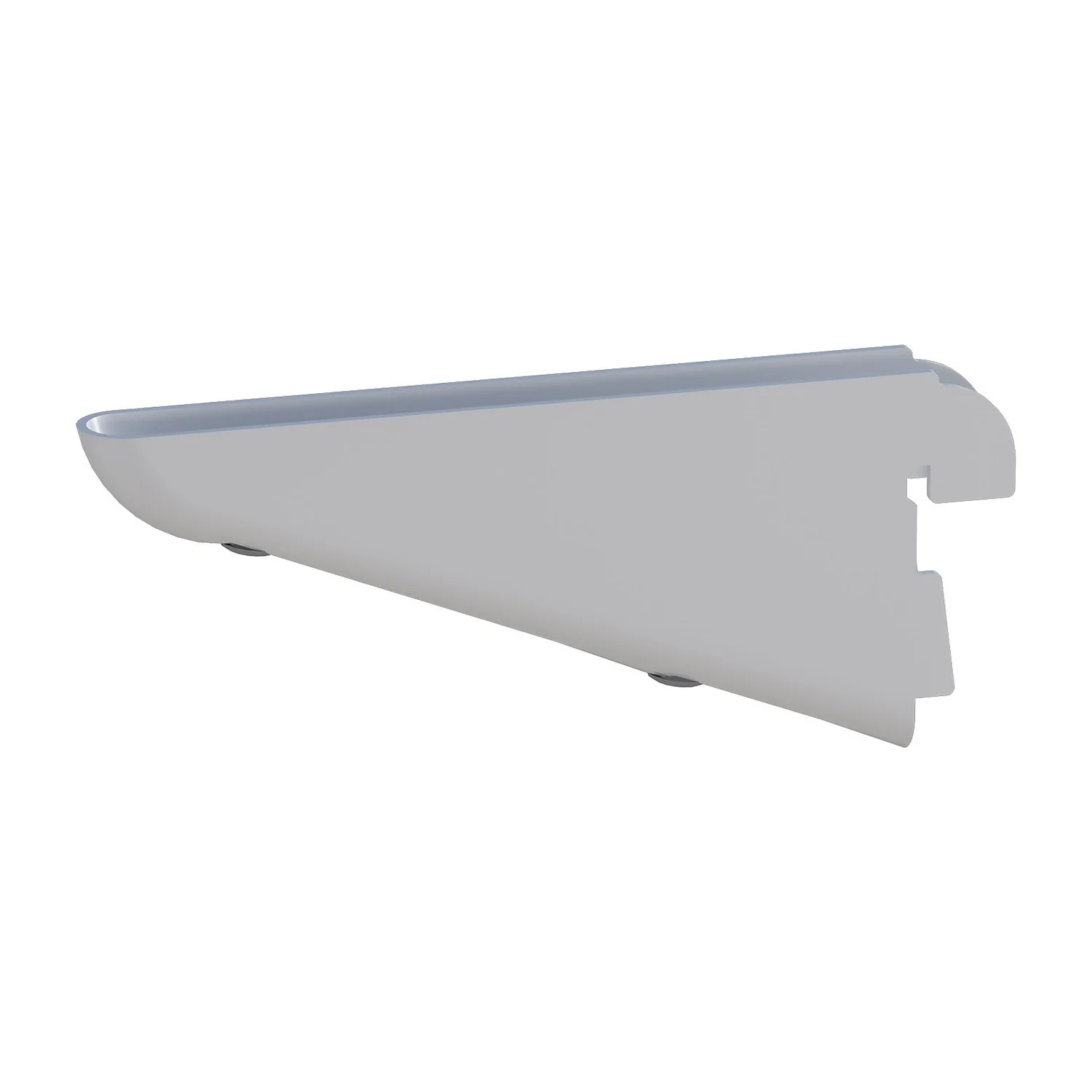 None Double Slot Bracket - White -120mm 1 None Double Slot Bracket - White -120mm