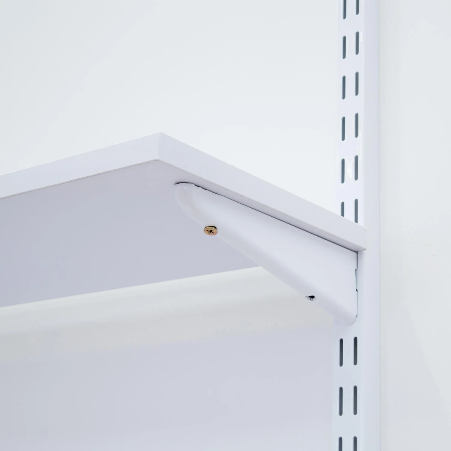 None Double Slot Bracket - White -360mm 4 None Double Slot Bracket - White -360mm - Image 4