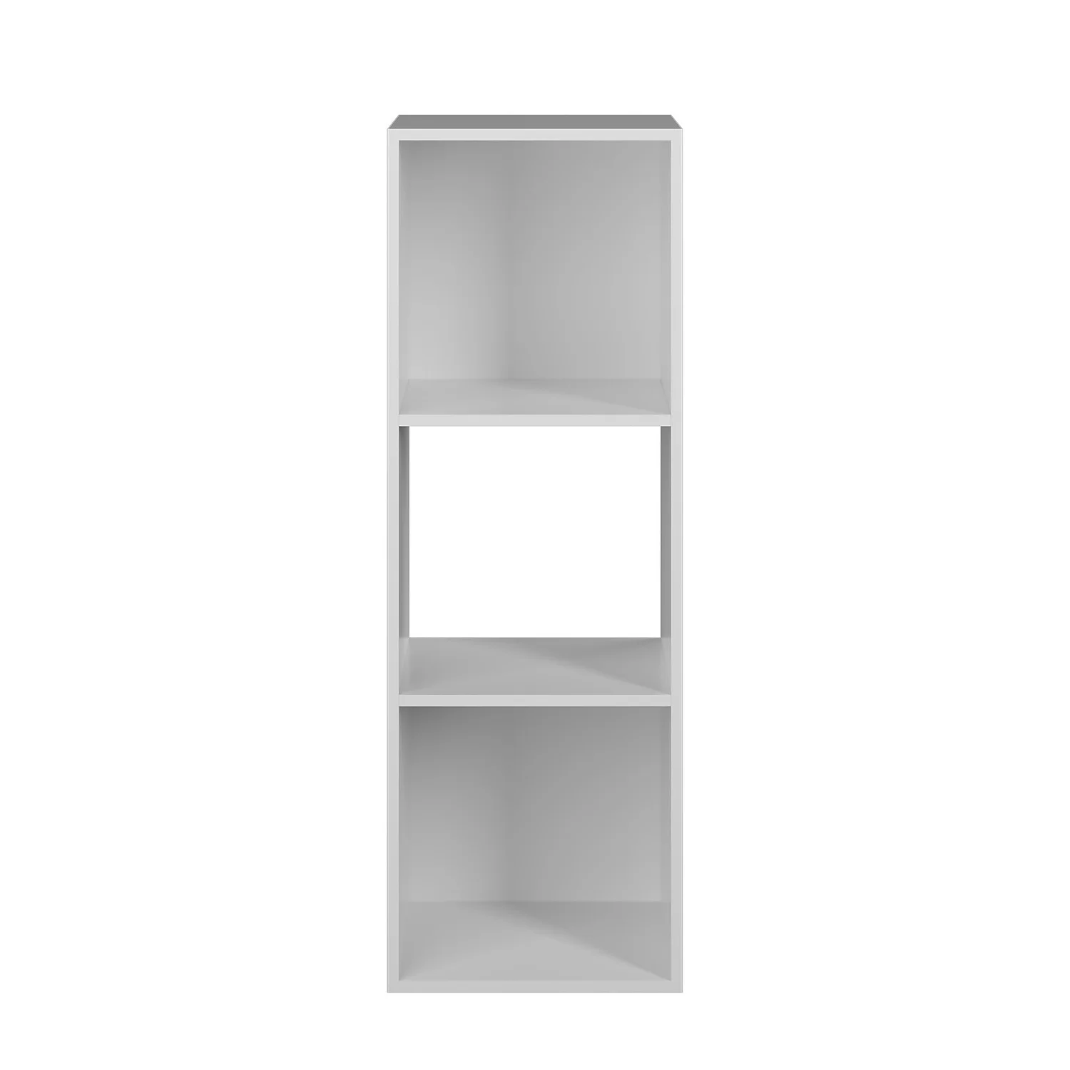 Compact Cube 3x1 Storage Unit - White 4 Compact Cube 3x1 Storage Unit - White - Image 4