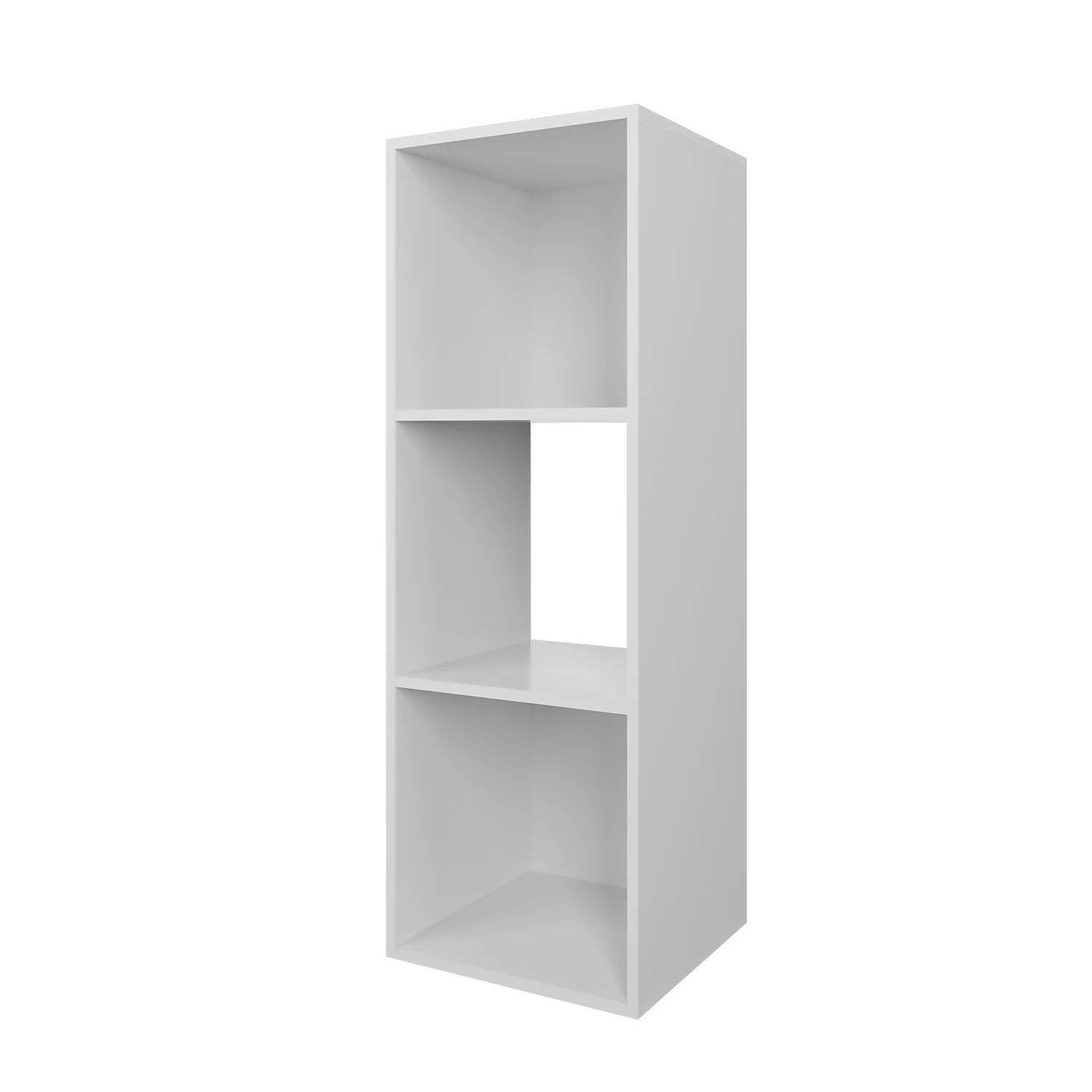 Compact Cube 3x1 Storage Unit - White 1 Compact Cube 3x1 Storage Unit - White