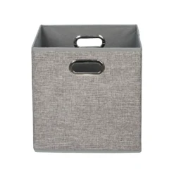 Clever Cube Fabric Insert - Woven Silver -Storage Rack Store 12816126 9324929107300973