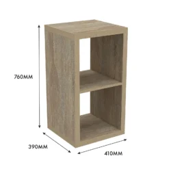 Clever Cube 2x1 Storage Unit - Oak 9 Clever Cube 2x1 Storage Unit - Oak -Storage Rack Store 12816158 1305014368223074