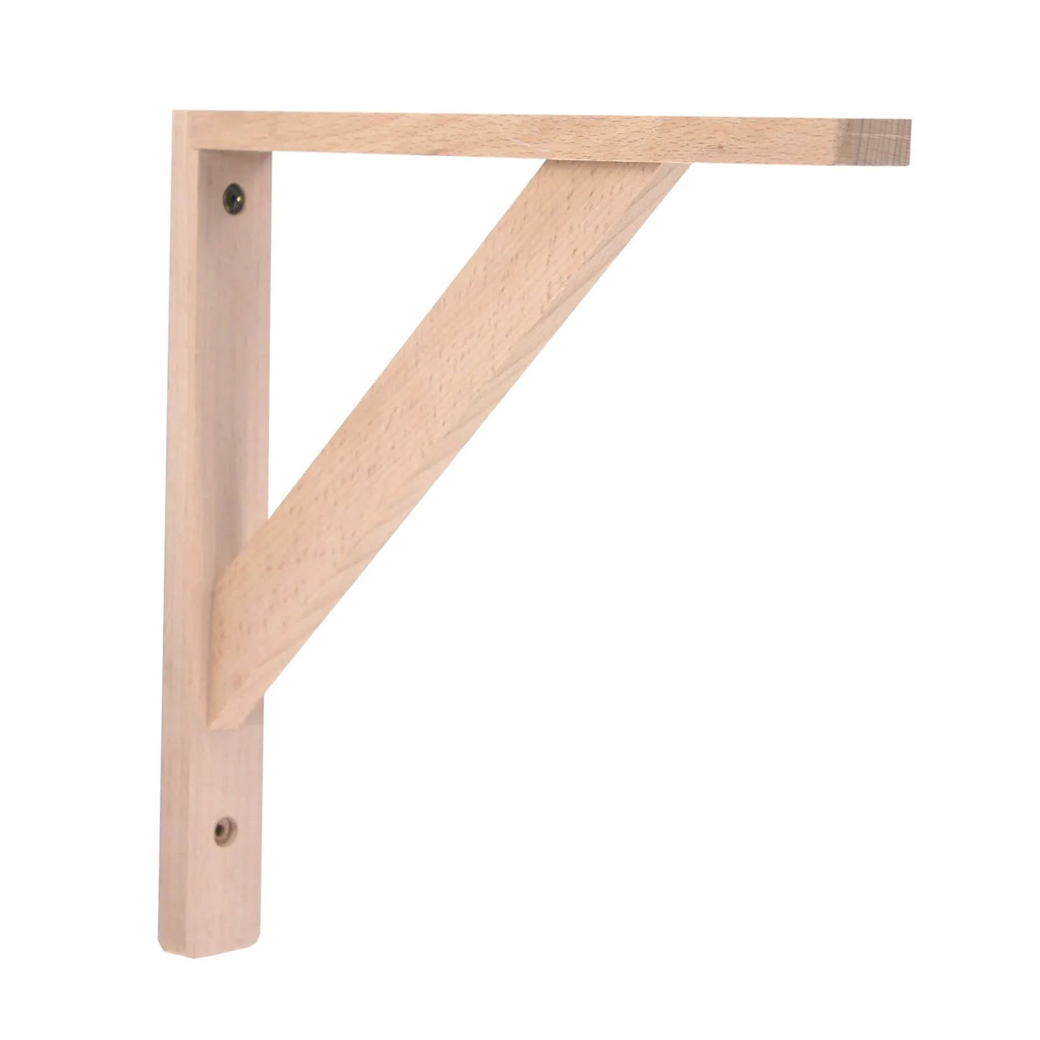 None Timber Effect Bracket - Beech - 25x25cm 1 None Timber Effect Bracket - Beech - 25x25cm