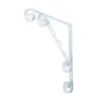 None Scroll Bracket - White - 250x250mm