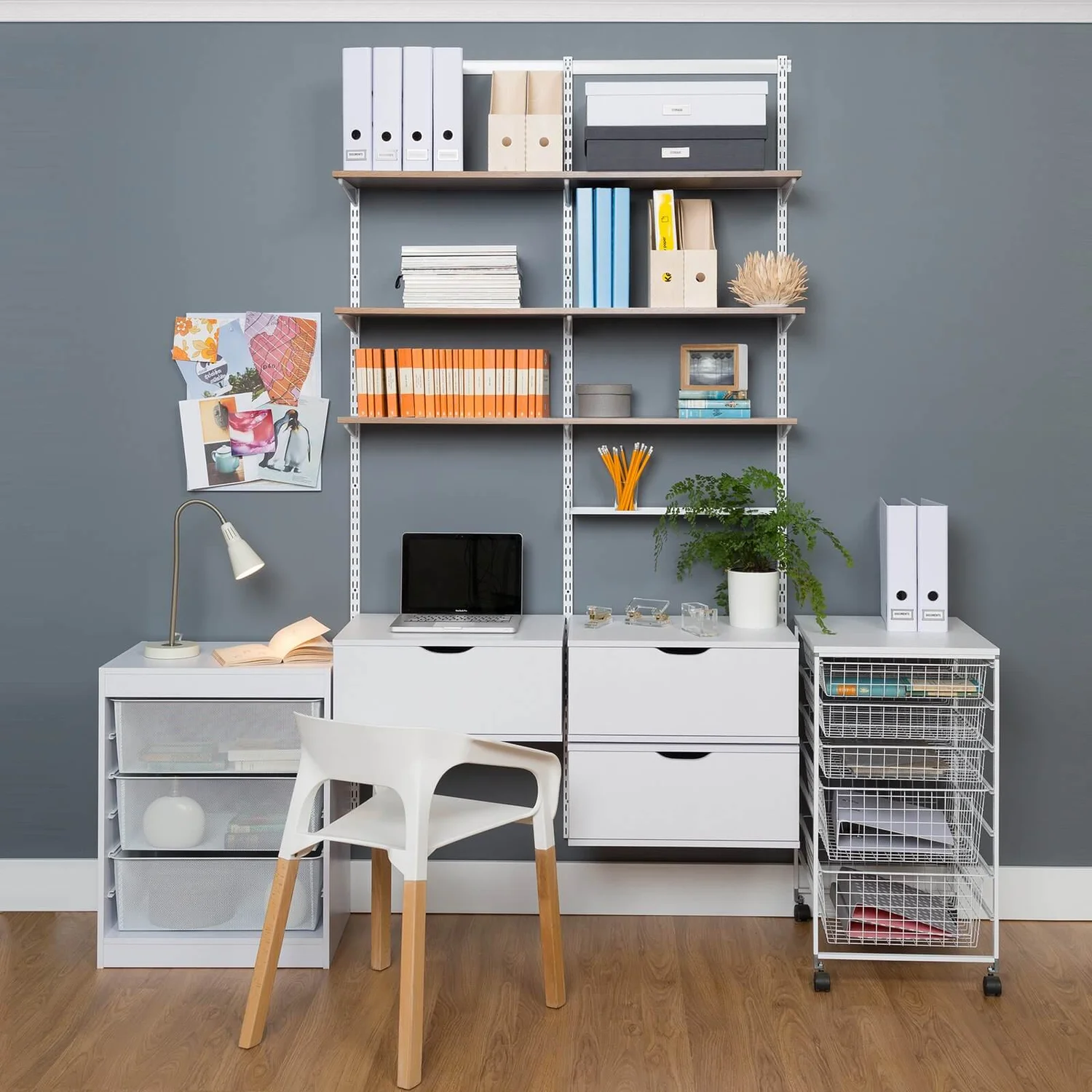 Shelf Sanoma Oak 1200x16x200mm 3 Shelf Sanoma Oak 1200x16x200mm - Image 3