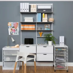 Shelf Grey Oak 1200x16x200mm -Storage Rack Store 12821487 1744832960348601