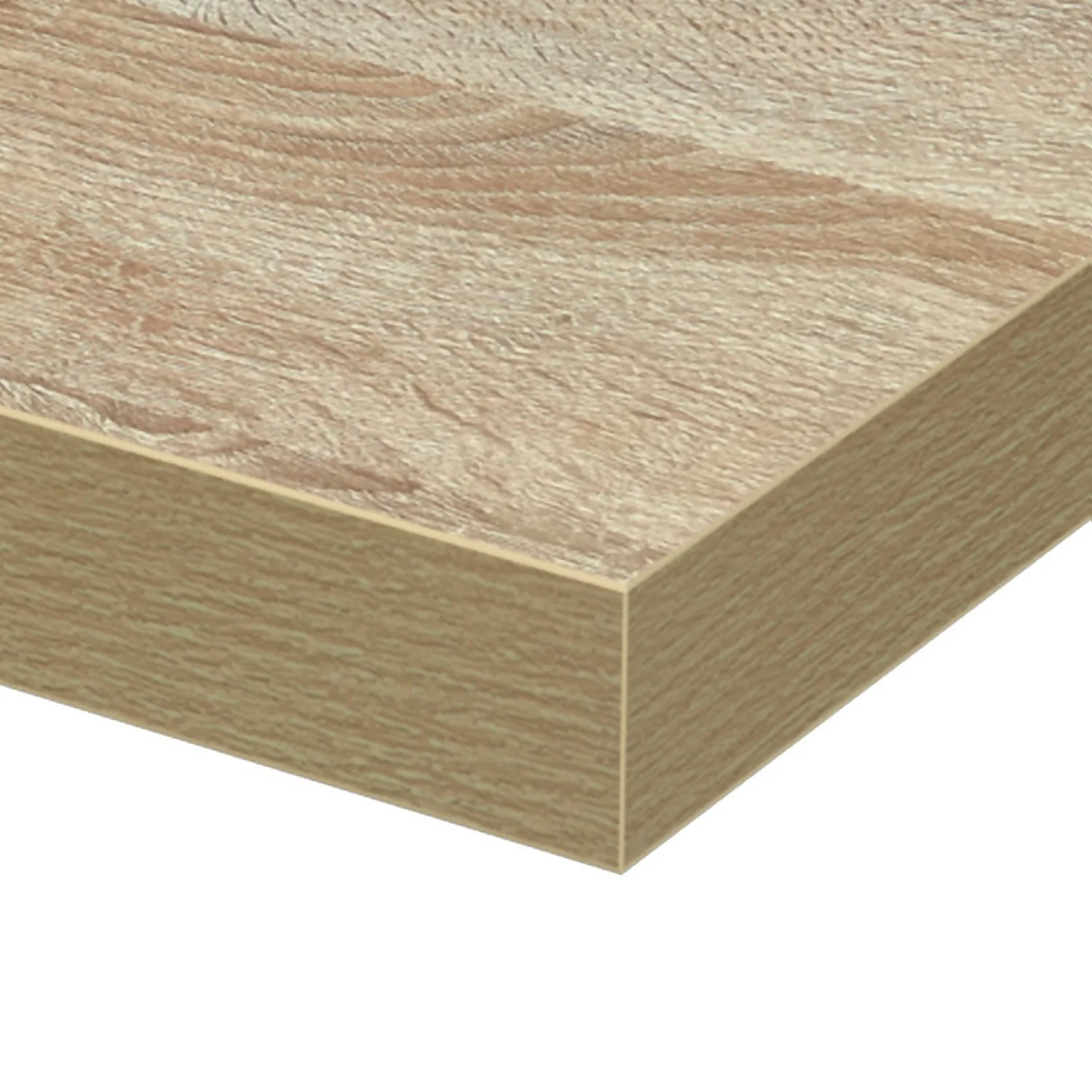 Floating Shelf - Sanoma Oak - 250 X 250 X 38mm 3 Floating Shelf - Sanoma Oak - 250 X 250 X 38mm - Image 3