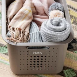 2 Pack Smartstore Wardrobe Basket Tag - Taupe -Storage Rack Store 12822346 1324833174055671