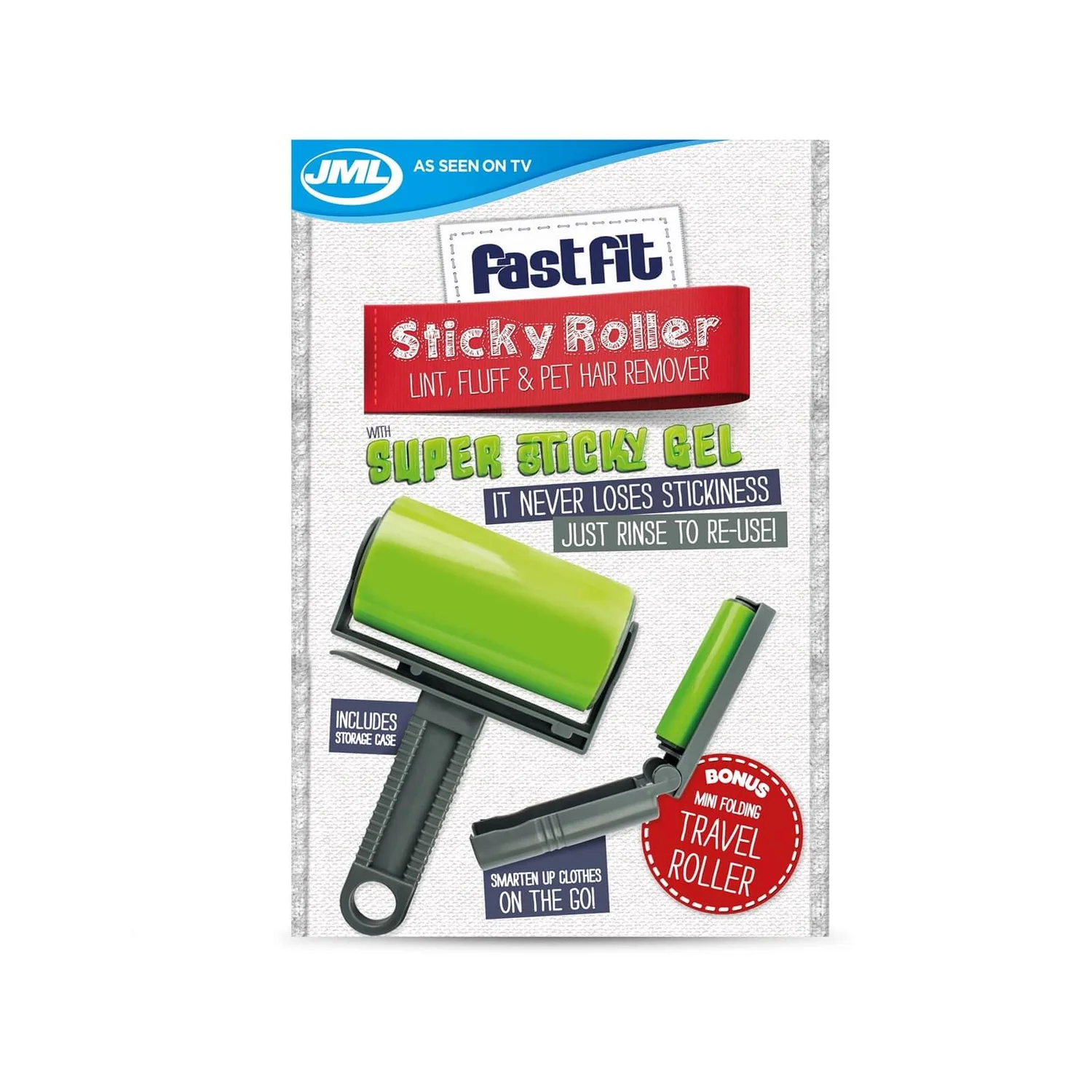 Fast Fit Sticky Lint Roller 1 Fast Fit Sticky Lint Roller