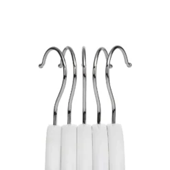 White Wooden Hangers - 8 Pack -Storage Rack Store 12822503 1534878808172646
