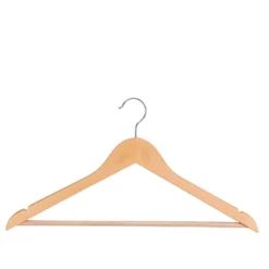 Wooden Clothes Hangers - 8 Pack -Storage Rack Store 12822504 1414878808417947