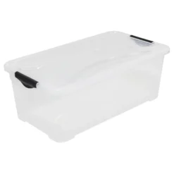 None Shoe Box With Clips