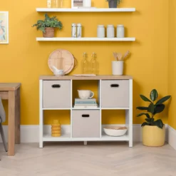 Clever Cube 2x3 Storage Unit With Legs - White 10 Clever Cube 2x3 Storage Unit With Legs - White -Storage Rack Store 12824157 1365023649147679