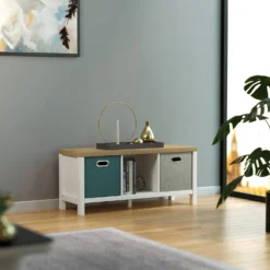 Clever Cube 1x3 Storage Unit With Legs - White -Storage Rack Store 12824159 4155052927423366