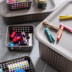 Smartstore 1L Wardrobe Basket - Taupe -Storage Rack Store 12826428 1284833174467046