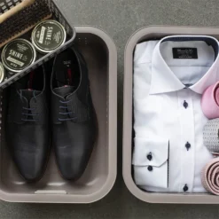 Smartstore 6L Wardrobe Basket - Taupe 13 Smartstore 6L Wardrobe Basket - Taupe -Storage Rack Store 12826431 1564833174171975