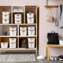 Smartstore 13L Wardrobe Basket - White -Storage Rack Store 12826434 9204833173735439