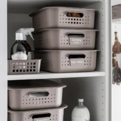 Smartstore Wardrobe Basket Lid - Taupe -Storage Rack Store 12826437 7684833173560443