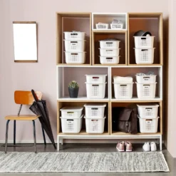 Smartstore Wardrobe Basket Lid - White -Storage Rack Store 12826438 1514833173975814