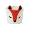 Fox Cotton Rope Basket