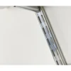 Twin Slot Shelving Kit - 1981mm Krome Twinslot And 120mm Brackets - Chrome Effect