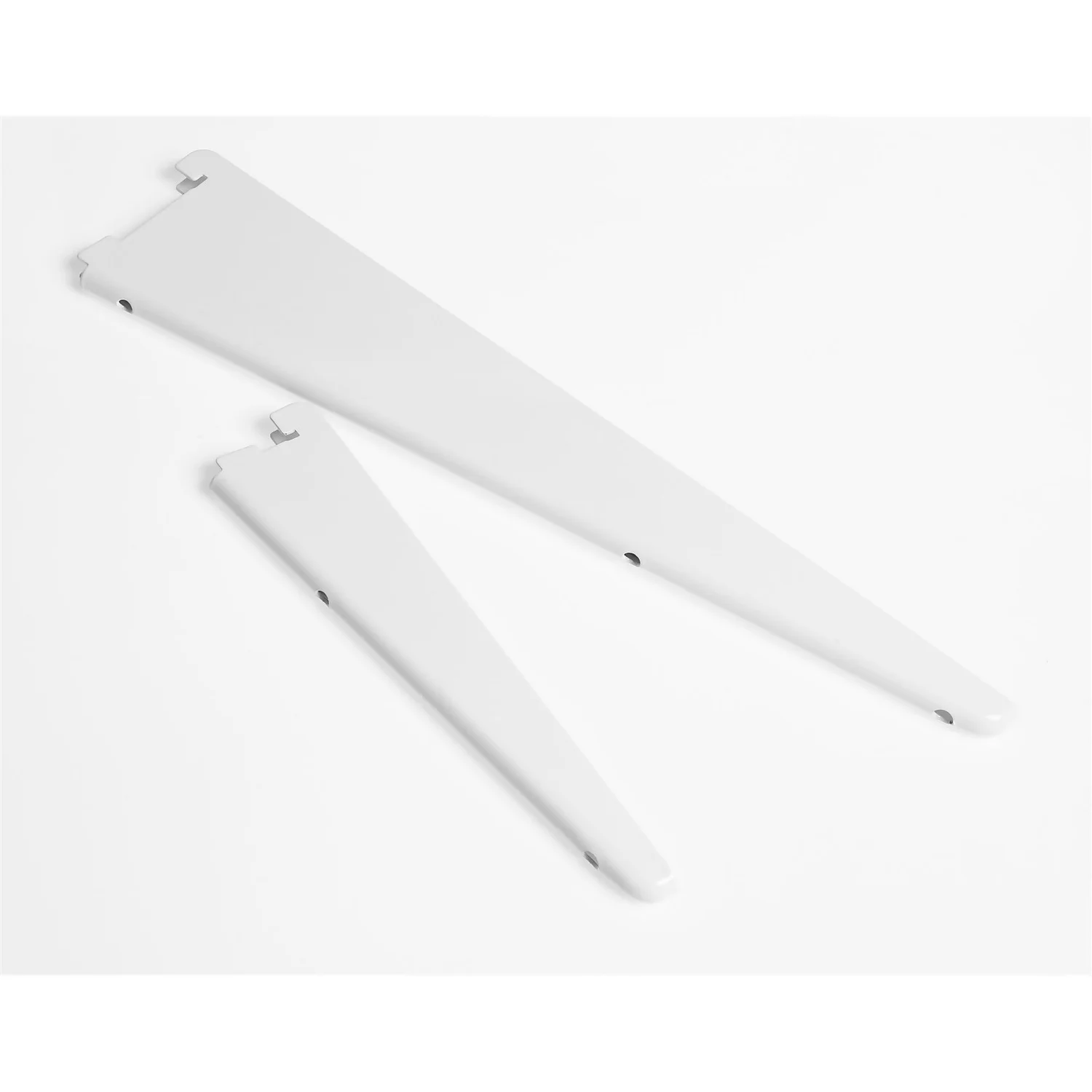 Anti-bacterial Twin Slot Shelving Kit - 1600mm White Twinslot And 120mm Brackets - White 2 Anti-bacterial Twin Slot Shelving Kit - 1600mm White Twinslot And 120mm Brackets - White - Image 2