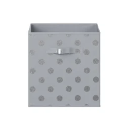 Living Elements Compact Cube Foil Spot Insert - Grey & Silver -Storage Rack Store 12932940 6094887876046968