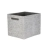 Clever Cube Patterned Fabric Insert - Grey Jacquard