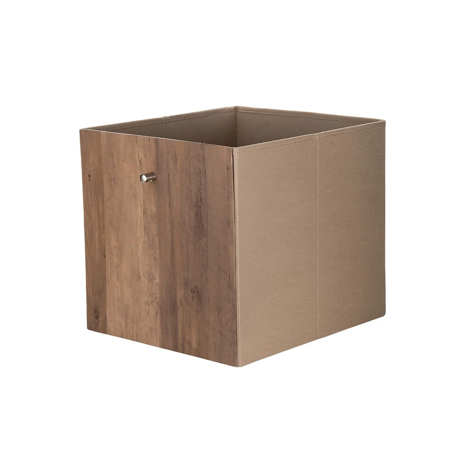 Clever Cube Timber Front Insert - Faux Dark Wood 1 Clever Cube Timber Front Insert - Faux Dark Wood