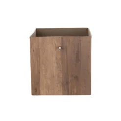 Clever Cube Timber Front Insert - Faux Dark Wood 5 Clever Cube Timber Front Insert - Faux Dark Wood -Storage Rack Store 12932956 8174900282792578