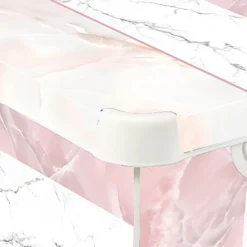 Curver Stockholm Mixed Marble Deco Storage Box - Pink & White 22L -Storage Rack Store 13148481 3484896660241833