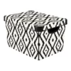 Curver Stockholm Aztec Deco Storage Box - Black & White 22L