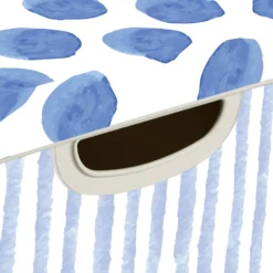 Curver Stockholm Coastal Deco Storage Box - Blue & White - 22L 8 Curver Stockholm Coastal Deco Storage Box - Blue & White - 22L -Storage Rack Store 13169627 2104898511677793