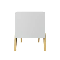 Kids Open Toy Chest - White & Natural -Storage Rack Store 13277675 2184930078398240