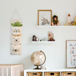 Kids 3 Pocket Hanging Organiser - Polar Bear -Storage Rack Store 13277677 1844946440384290