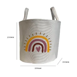Flexi Storage Kids Small Storage Basket Rainbow -Storage Rack Store 13414764 8054943628936978