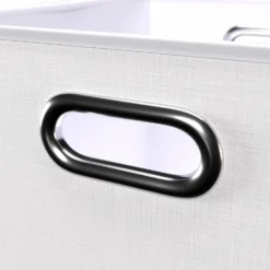Clever Cube Fabric Insert - Set Of 2 - Linen White -Storage Rack Store 13911396 2874981912917027