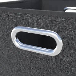 Clever Cube Fabric Insert - Set Of 2 - Woven Pepper -Storage Rack Store 13911401 8194981912928613