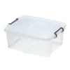 24L Storemaster Box With Lid - Clear